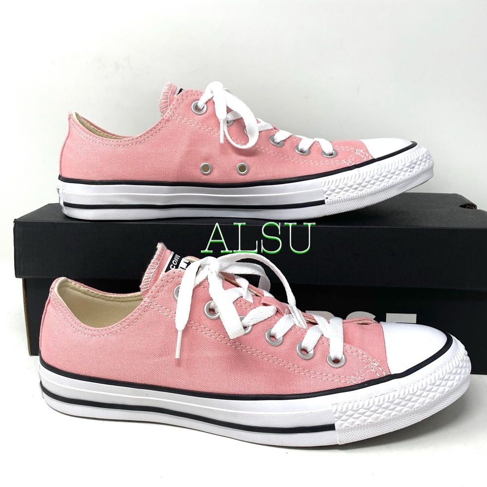 Converse Ctas Canvas Low Top Coastal Pink Women’s - Picture 2 of 10